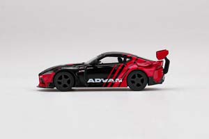 TOYOTA GR SUPRA ADVAN BLACK (ДЛИНА МОДЕЛИ 6-10 СМ) — фото 3