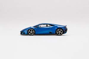 LAMBORGHINI HURACAN EVO 2022 BLUE / ЛАМБОРГИНИ УРАКАН ЭВО 2022 СИНИЙ (ДЛИНА МОДЕЛИ 6-10 СМ) — фото 3