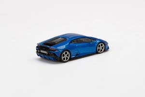 LAMBORGHINI HURACAN EVO 2022 BLUE / ЛАМБОРГИНИ УРАКАН ЭВО 2022 СИНИЙ (ДЛИНА МОДЕЛИ 6-10 СМ) — фото 2