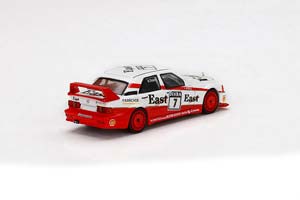 MERCEDES 190E 2.5 16 EVOLUTION RED/WHITE / МЕРСЕДЕС 190E 2.5 16 ЭВОЛЮЦИЯ КРАСНО-БЕЛЫЙ (ДЛИНА МОДЕЛИ 6-10 СМ) — фото 2