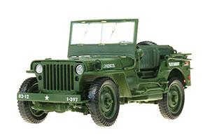 WILLYS 1/4 TON ARMY TRUCK 1941 GREEN (CHINA EDITION) 