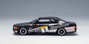 MERCEDES W126 500 SEC C126 AMG NO.5 24H NURBURGRING 1989 BLACK — фото 3