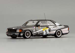 MERCEDES W126 500 SEC C126 AMG NO.5 24H NURBURGRING 1989 BLACK — фото 4