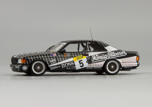 MERCEDES W126 500 SEC C126 AMG NO.5 24H NURBURGRING 1989 BLACK — фото 6