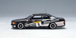 MERCEDES W126 500 SEC C126 AMG #6 24H NURBURGRING 1989 BLACK — фото 3