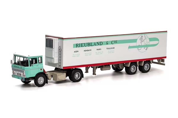 DAF 2600 FRIGO RIEUBLAND & CIE 1962 TURQUOISE/WHITE / ДАФ 2600 РЕФРИЖЕРАТОР RIEUBLAND & CIE 1962 БИРЮЗОВЫЙ С БЕЛЫМ