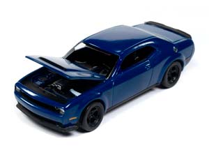 DODGE CHALLENGER SRT DEMON 2018, INDIGLO BLUE (ДЛИНА МОДЕЛИ 6-10 СМ) — фото 2