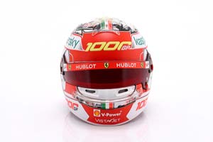 ШЛЕМ BELL CHARLES LECLERC TOSCANA GP 2020 1000TH RACE FERRARI SF1000 / ШЛЕМ ШАРЛЯ ЛЕКЛЕРА — фото 3