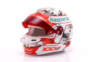 ШЛЕМ BELL CHARLES LECLERC TOSCANA GP 2020 1000TH RACE FERRARI SF1000 / ШЛЕМ ШАРЛЯ ЛЕКЛЕРА — фото 6