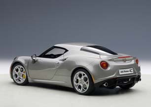 ALFA ROMEO 4C 2013 GRAY METALLIC — фото 3