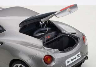 ALFA ROMEO 4C 2013 GRAY METALLIC — фото 12