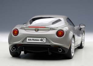 ALFA ROMEO 4C 2013 GRAY METALLIC — фото 4