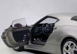 ALFA ROMEO 4C 2013 GRAY METALLIC — фото 10