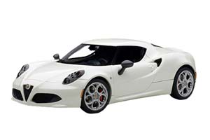 ALFA ROMEO 4C 2013 BIANCO MADREPERLA WHITE