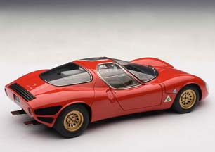 ALFA ROMEO 33 PROTOTIPO STRADALE 1967 RED / АЛЬФА РОМЕО СТРАДАЛЕ КРАСНЫЙ — фото 13