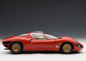 ALFA ROMEO 33 PROTOTIPO STRADALE 1967 RED / АЛЬФА РОМЕО СТРАДАЛЕ КРАСНЫЙ — фото 15