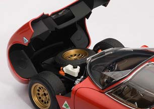 ALFA ROMEO 33 PROTOTIPO STRADALE 1967 RED / АЛЬФА РОМЕО СТРАДАЛЕ КРАСНЫЙ — фото 5