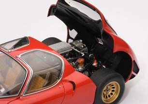 ALFA ROMEO 33 PROTOTIPO STRADALE 1967 RED / АЛЬФА РОМЕО СТРАДАЛЕ КРАСНЫЙ — фото 6