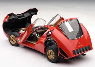 ALFA ROMEO 33 PROTOTIPO STRADALE 1967 RED / АЛЬФА РОМЕО СТРАДАЛЕ КРАСНЫЙ — фото 7