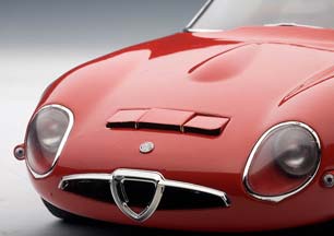 ALFA ROMEO 33 PROTOTIPO STRADALE 1967 RED / АЛЬФА РОМЕО СТРАДАЛЕ КРАСНЫЙ — фото 10