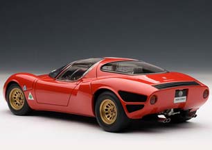 ALFA ROMEO 33 PROTOTIPO STRADALE 1967 RED / АЛЬФА РОМЕО СТРАДАЛЕ КРАСНЫЙ — фото 11