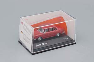 SKODA 110L 1973 CERVENA RUBINOVA DARK RED / SKODA 110L 1973 ЧЕРВЕНА РУБИНОВА ТЕМНО-КРАСНЫЙ — фото 3