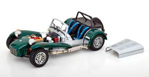 LOTUS CATERHAM SUPER SEVEN DARK GREEN SILVER — фото 3