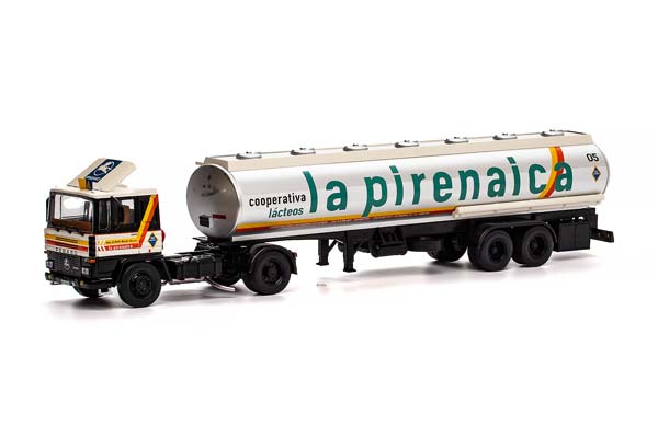 PEGASO 1231 CARA CUADRADA CITERNE LA PIRENAICA 1983 SILVER / WHITE / ПЕГАСО 1231 АВТОЦИСТЕРНА ЛА ПИРЕНАИКА 1983 СЕРЕБРИСТЫЙ С БЕЛЫМ