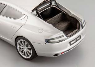 ASTON MARTIN RAPIDE 2010 SILVER — фото 11