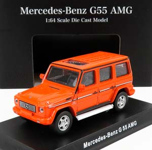 MERCEDES-BENZ G-CLASS G55 AMG 2012, ORANGE (ДЛИНА МОДЕЛИ 6-10 СМ)