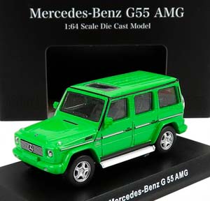 MERCEDES BENZ G-CLASS G55 AMG 2012, LIGHT GREEN (ДЛИНА МОДЕЛИ 6-10 СМ)