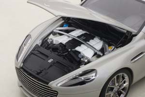 ASTON MARTIN RAPIDE S 2015 SILVER FOX / АСТОН МАРТИН РАПИД С СЕРЕБРИСТЫЙ — фото 10