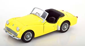 TRIUMPH TR3A ROADSTER YELLOW