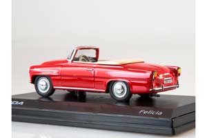 SKODA FELICIA ROADSTER 1963 RED / ШКОДА ФЕЛИСИЯ РОДСТЕР 1963 КРАСНЫЙ — фото 4