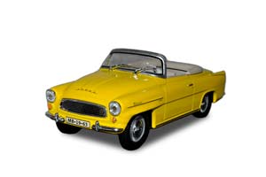 SKODA FELICIA ROADSTER 1963 YELLOW