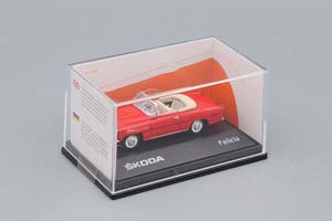 SKODA FELICIA ROADSTER 1963 CERVENA RUBINOVA RED / ШКОДА ФЕЛИЦИЯ РОДСТЕР 1963 ЧЕРВЕНА РУБИНОВА КРАСНАЯ — фото 3