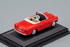 SKODA FELICIA ROADSTER 1963 CERVENA RUBINOVA RED / ШКОДА ФЕЛИЦИЯ РОДСТЕР 1963 ЧЕРВЕНА РУБИНОВА КРАСНАЯ — фото 2