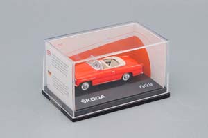 SKODA FELICIA ROADSTER 1963 CERVENA RED / ШКОДА ФЕЛИСИЯ РОДСТЕР 1963 CERVENA КРАСНЫЙ — фото 3