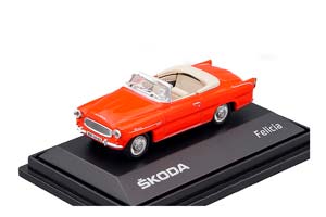 SKODA FELICIA ROADSTER 1963 CERVENA RED / ШКОДА ФЕЛИСИЯ РОДСТЕР 1963 CERVENA КРАСНЫЙ