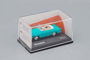 SKODA FELICIA ROADSTER 1963 TYRKYSOVA GREEN / ШКОДА ФЕЛИЦИЯ РОДСТЕР 1963 ТЫРКЫСОВА ЗЕЛЕНАЯ — фото 3