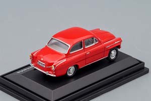 SKODA OCTAVIA 1963 CERVENA TMAVA RED / ШКОДА ОКТАВИЯ 1963 ЧЕРВЕНА ТМАВА КРАСНАЯ — фото 2