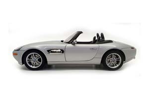 BMW Z8 ROADSTER E52 JAMES BOND 007 «THE WORLD IS NOT ENOUGH (W/WEAPONS) 1999 СЕРЕБРИСТЫЙ — фото 5