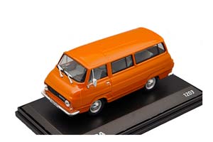 SKODA 1203 1974 HNEDA OKROVA ORANGE / SKODA 1203 1974 КОРИЧНЕВЫЙ ОКРОВА ОРАНЖЕВЫЙ