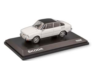 SKODA 110R COUPE (1980) GRAY WHITE — фото 1