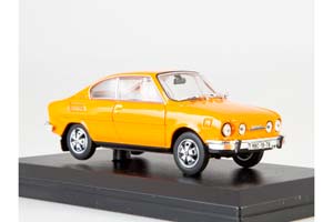 SKODA 110R COUPE 1980 ORANGE / SKODA 110R КУПЕ 1980 ОРАНЖЕВЫЙ — фото 3