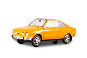 SKODA 110R COUPE 1980 ORANGE / SKODA 110R КУПЕ 1980 ОРАНЖЕВЫЙ — фото 1