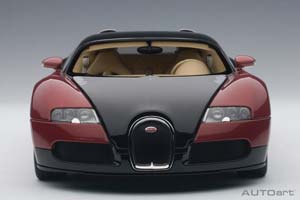 BUGATTI EB 16.4 VEYRON PRODUCTION CAR #001 BLACK/RED — фото 12