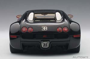 BUGATTI EB 16.4 VEYRON PRODUCTION CAR #001 BLACK/RED — фото 13