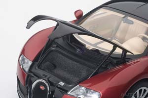 BUGATTI EB 16.4 VEYRON PRODUCTION CAR #001 BLACK/RED — фото 6