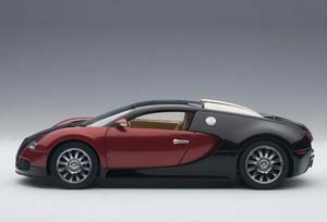 BUGATTI EB 16.4 VEYRON PRODUCTION CAR #001 BLACK/RED — фото 8